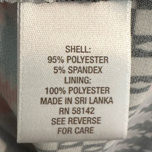 Dress Barn Established 1962 Filagree Tribal Print Dress Size 16 - Picture 7 of 8